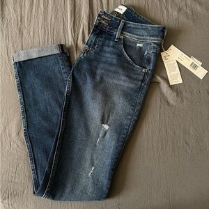 Hudson Low Rise Skinny Jeans